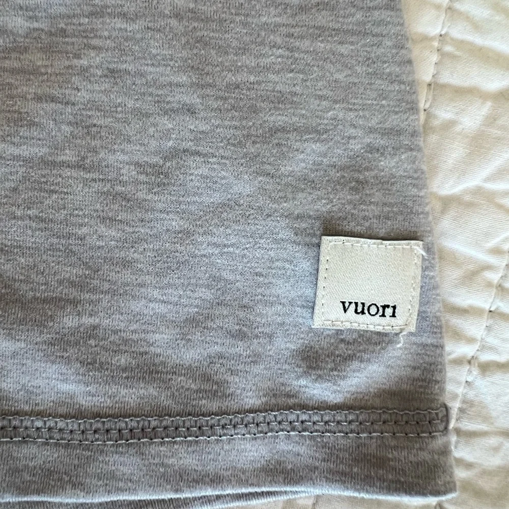 Vuori Light Gray Racerback Tank Top - Picture 3 of 4